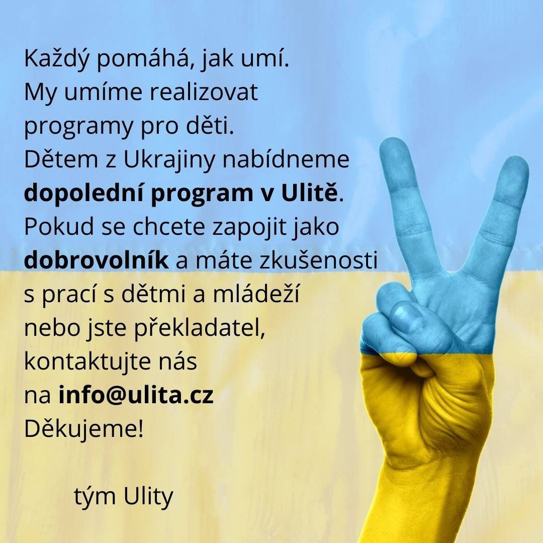 Pomoc ukrajinským dětem